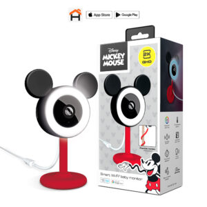 Monitor inteligente Wi-Fi® para bebé de Mickey