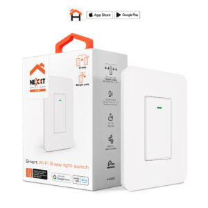 Interruptor de 3 vías inteligente con conexión Wi-Fi Nexxt Home