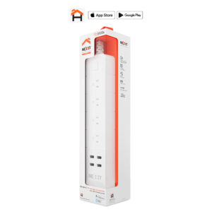 Regleta inteligente Wi-Fi para interior 110V Nexxt Home