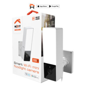 Cámara inteligente Wi-Fi con mini reflector Nexxt Home NHC-F410